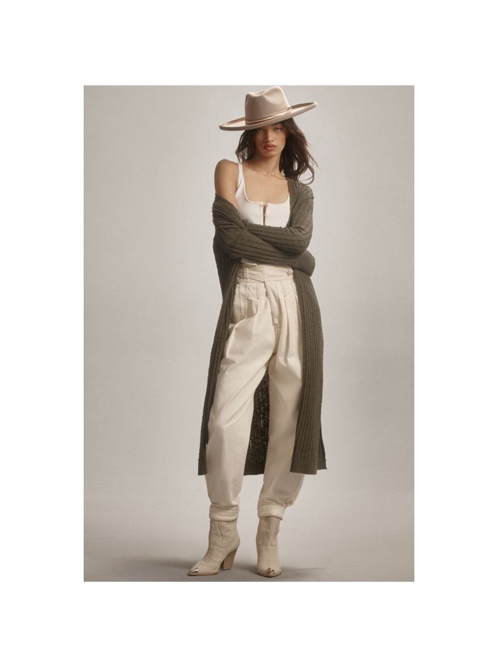 Women's Pilcro Anthropologie Cardigan Olive Size Small